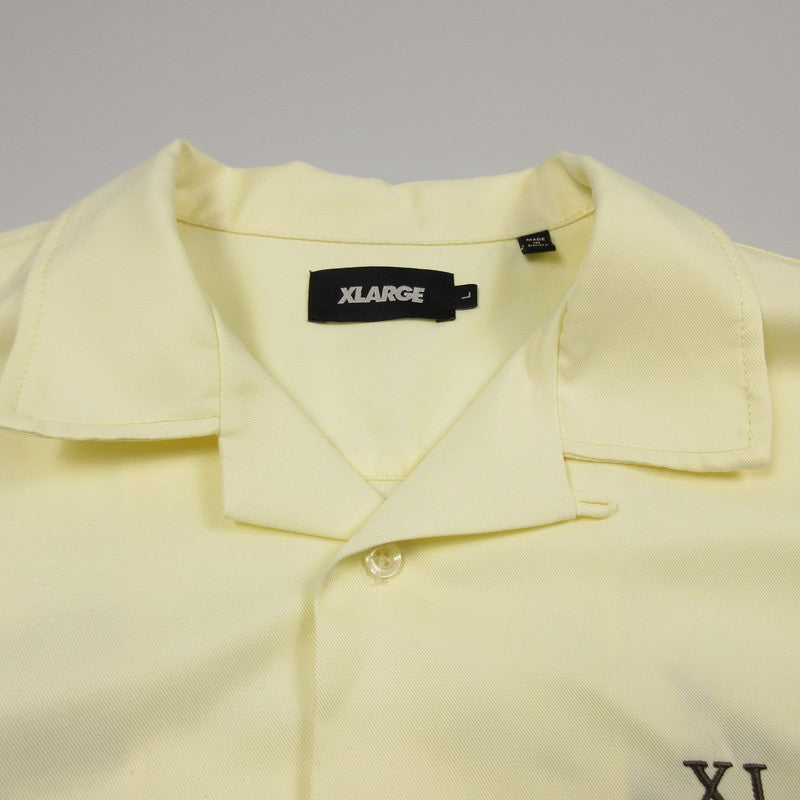 【中古】X-LARGE | エクストララージ BOWLING CLUB S/S SHIRT その他トップス 101232014002 イエロー サイズ:L