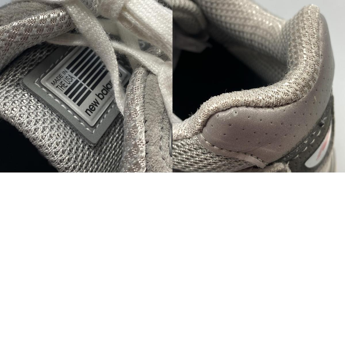 【中古】NEW BALANCE | ニューバランス 990V4 スニーカー U990GR4 グレー 27cm