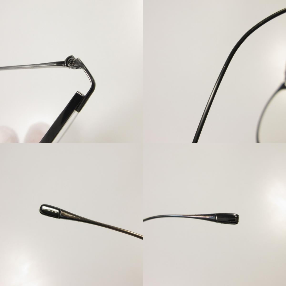 【中古】金子眼鏡 | カネコガンキョウカネコメガネ METAL メガネ KM-70 IPBK グレー