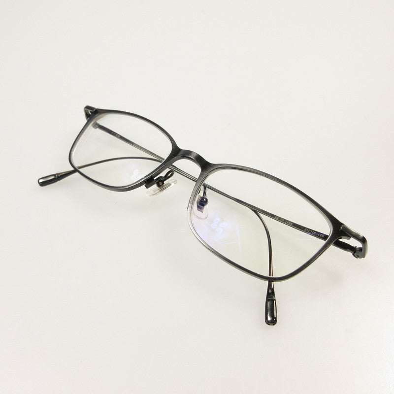 【中古】金子眼鏡 | カネコガンキョウカネコメガネ METAL メガネ KM-70 IPBK グレー