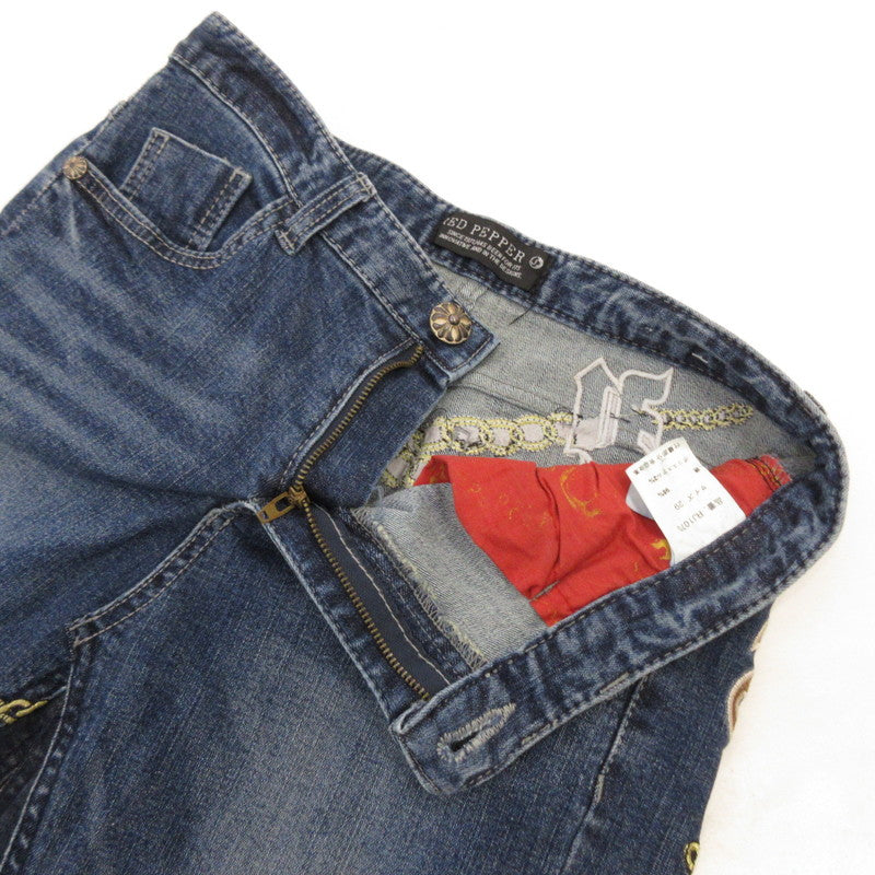 【中古】RED PEPPER | レッドペッパー ロングスカート RJ1070 ネイビー サイズ:29