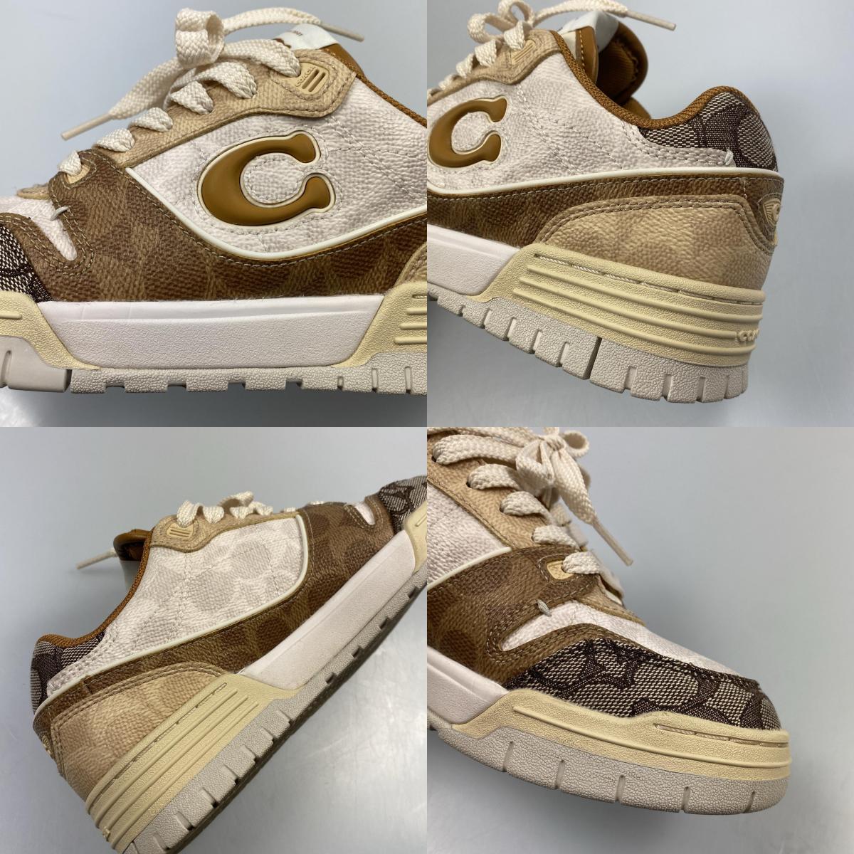 【中古】COACH | コーチ ソーホースニーカーミックスドシグネチャー スニーカー CAQ23 サイズ:23.0cm 23cm