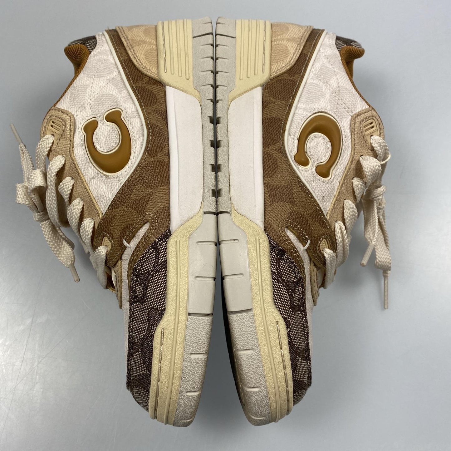 【中古】COACH | コーチ ソーホースニーカーミックスドシグネチャー スニーカー CAQ23 サイズ:23.0cm 23cm