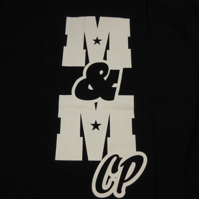 【中古】M&M CUSTOM PERFORMANCE | エムアンドエムカスタムパフォーマンス PRINT S/S TEE 半袖Tシャツ 20-MT-014 ブラック サイズ:L