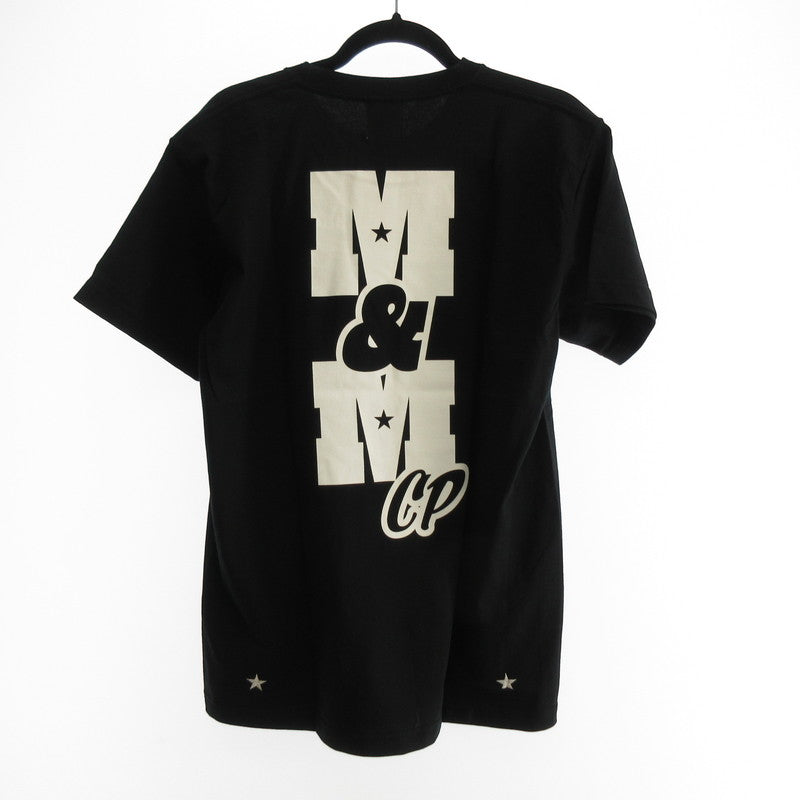 【中古】M&M CUSTOM PERFORMANCE | エムアンドエムカスタムパフォーマンス PRINT S/S TEE 半袖Tシャツ 20-MT-014 ブラック サイズ:L