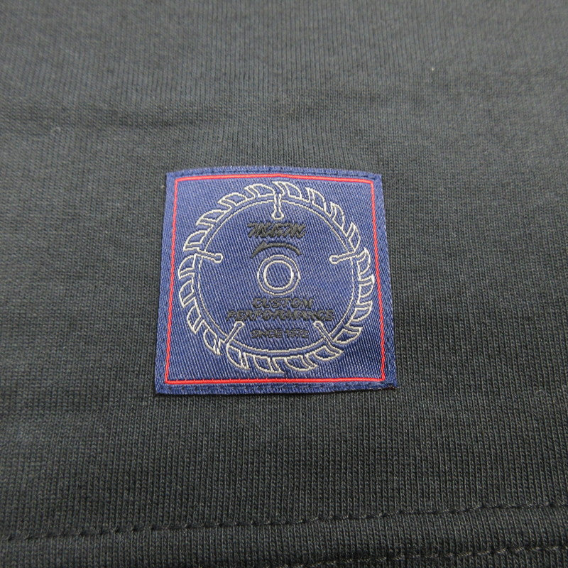 【中古】M&M CUSTOM PERFORMANCE | エムアンドエムカスタムパフォーマンス PRINT S/S TEE 半袖Tシャツ 20-MT-014 ブラック サイズ:L