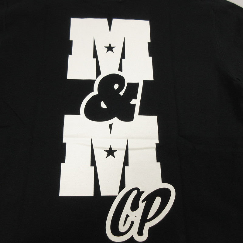 【中古】M&M CUSTOM PERFORMANCE | エムアンドエムカスタムパフォーマンス PRINT S/S TEE 半袖Tシャツ 20-MT-014 ブラック サイズ:M