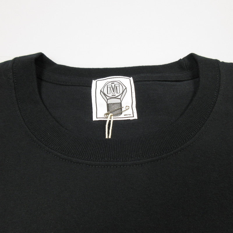 【中古】M&M CUSTOM PERFORMANCE | エムアンドエムカスタムパフォーマンス PRINT S/S TEE 半袖Tシャツ 20-MT-014 ブラック サイズ:M