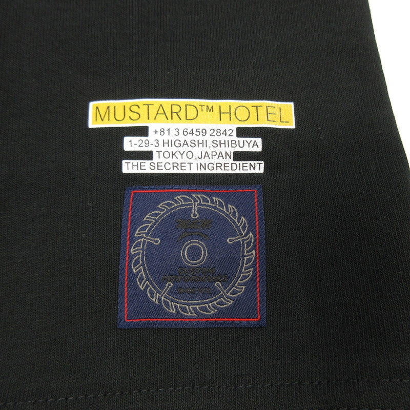 【中古】M&M CUSTOM PERFORMANCE | エムアンドエムカスタムパフォーマンス MUSTARD HOTEL TEE 半袖Tシャツ MHMM-02 ブラック サイズ:M