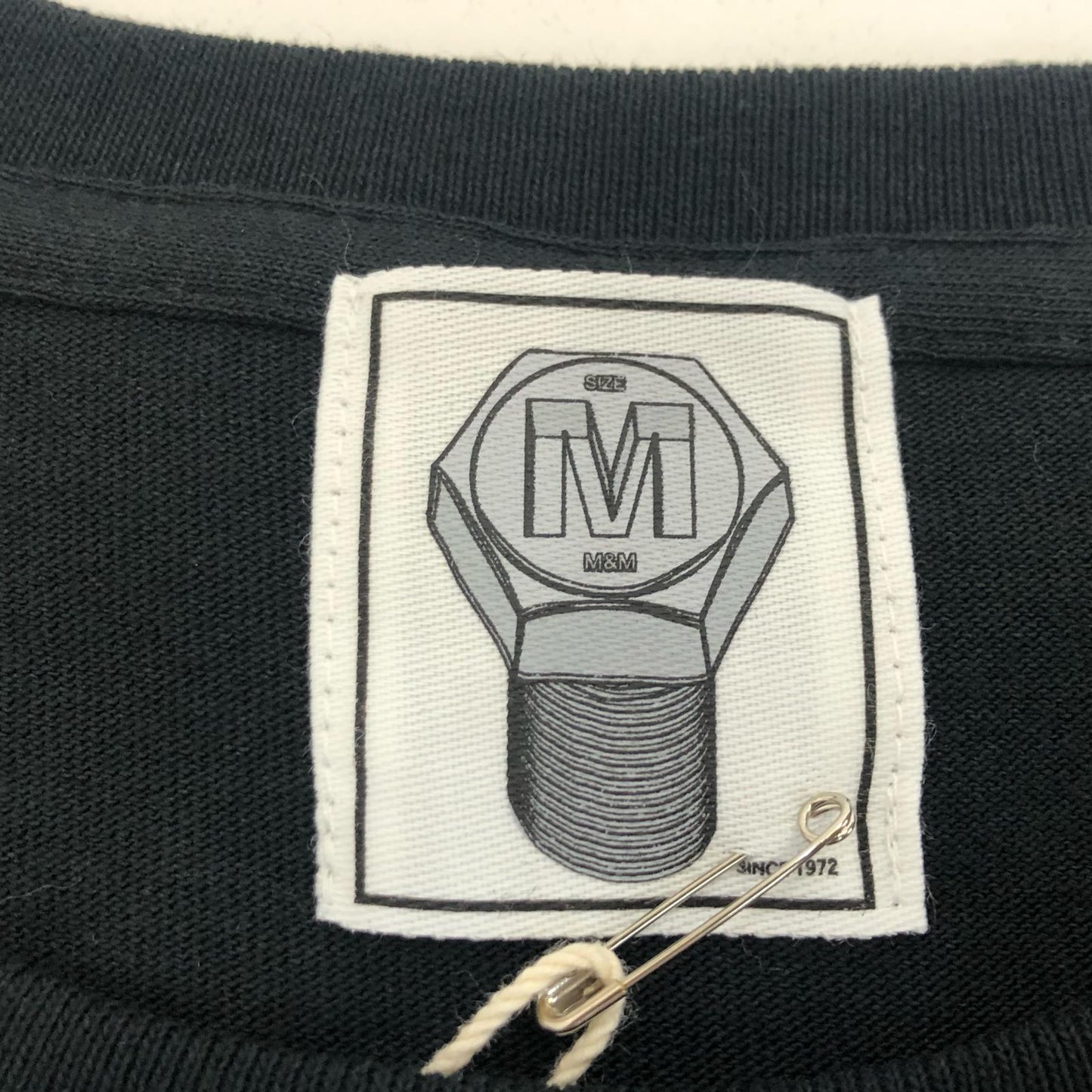 【中古】M&M CUSTOM PERFORMANCE | エムアンドエムカスタムパフォーマンス MUSTARD HOTEL TEE 半袖Tシャツ MHMM-02 ブラック サイズ:M
