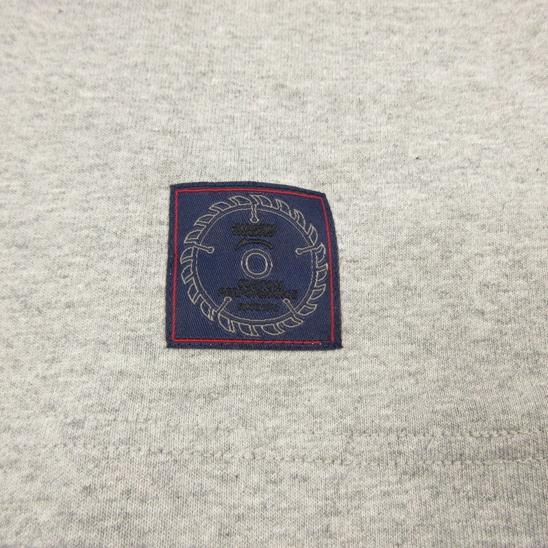 【中古】M&M CUSTOM PERFORMANCE | エムアンドエムカスタムパフォーマンス PRINT S/S T-SHIRT 半袖Tシャツ 20-MT-013 グレー サイズ:L