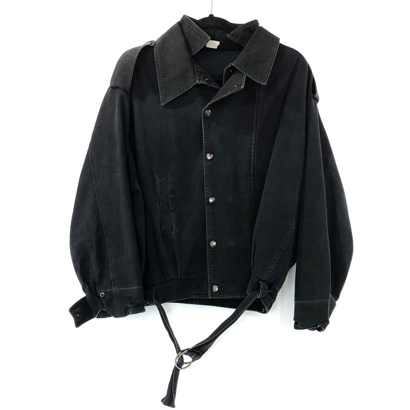 【中古】 ミリタリージャケット ブラック