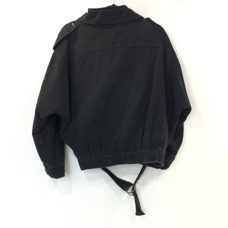 【中古】 ミリタリージャケット ブラック