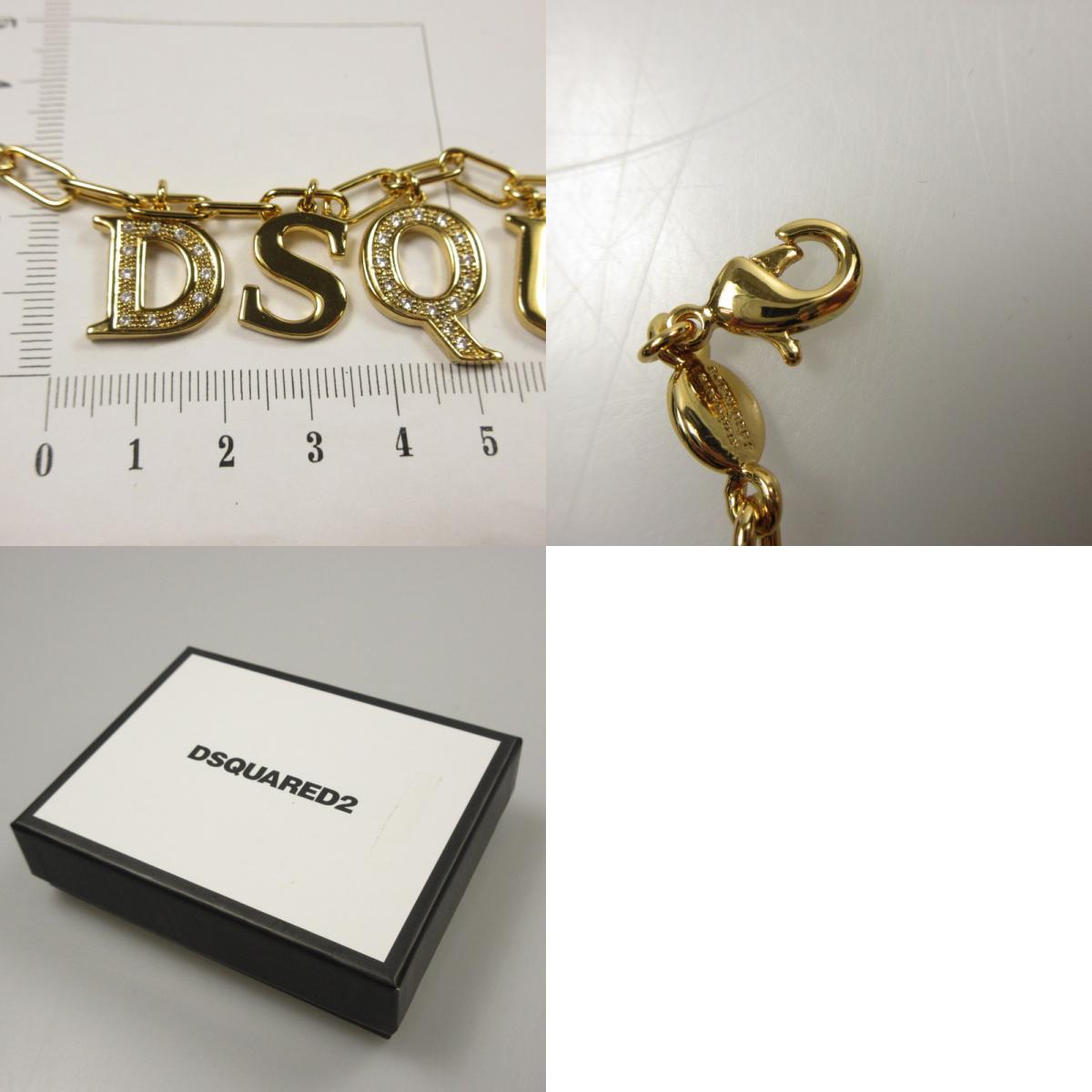 DSQUARED2 | ディースクエアード Logo Chokers ネックレス NEW0134594000017043 ゴールド