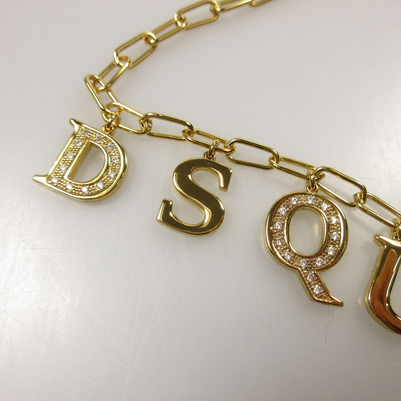 【中古】DSQUARED2 | ディースクエアード Logo Chokers ネックレス NEW0134594000017043 ゴールド