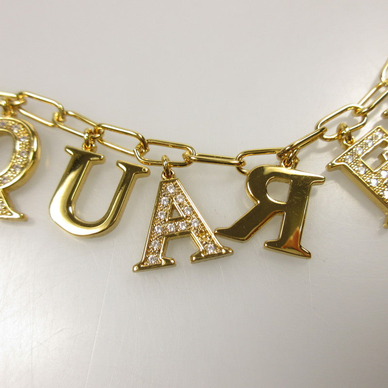【中古】DSQUARED2 | ディースクエアード Logo Chokers ネックレス NEW0134594000017043 ゴールド