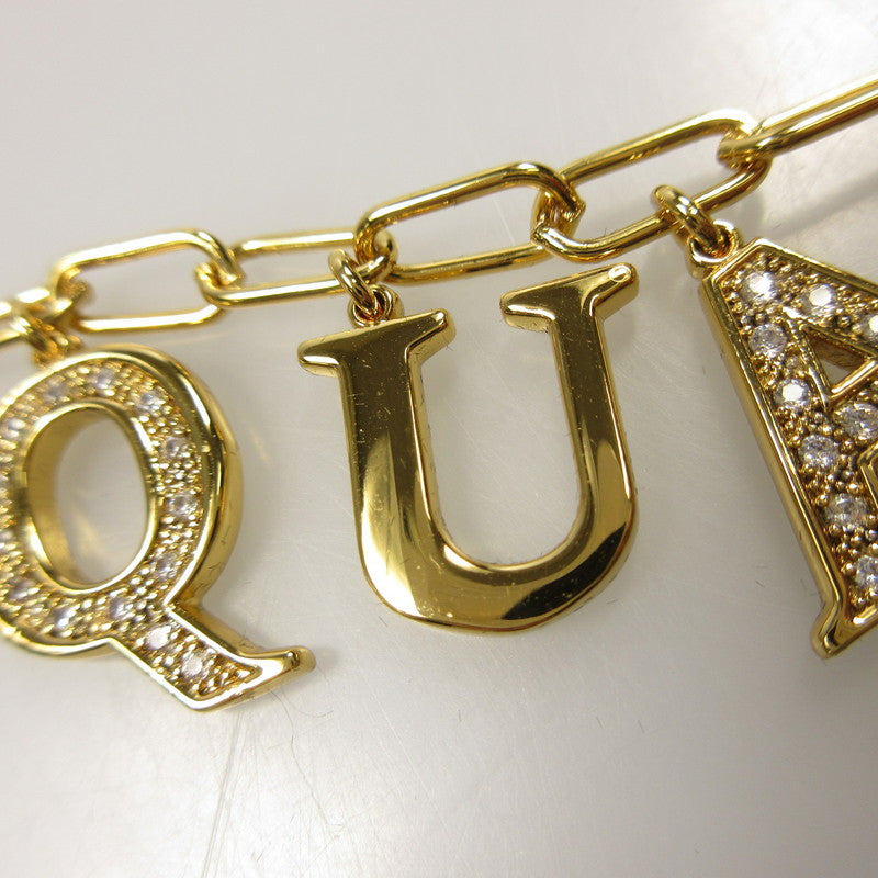 【中古】DSQUARED2 | ディースクエアード Logo Chokers ネックレス NEW0134594000017043 ゴールド