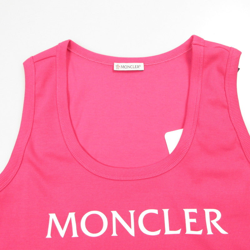 【中古】MONCLER | モンクレール CANOTTA タンクトップ I10938P00001 89A0D 国内正規品 ピンク サイズ:S