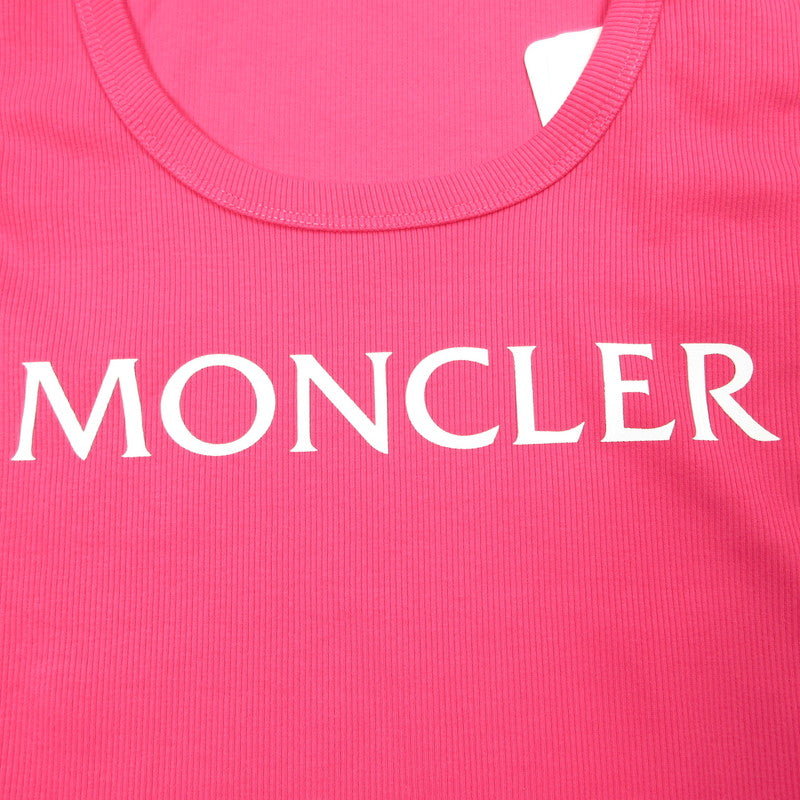 【中古】MONCLER | モンクレール CANOTTA タンクトップ I10938P00001 89A0D 国内正規品 ピンク サイズ:S