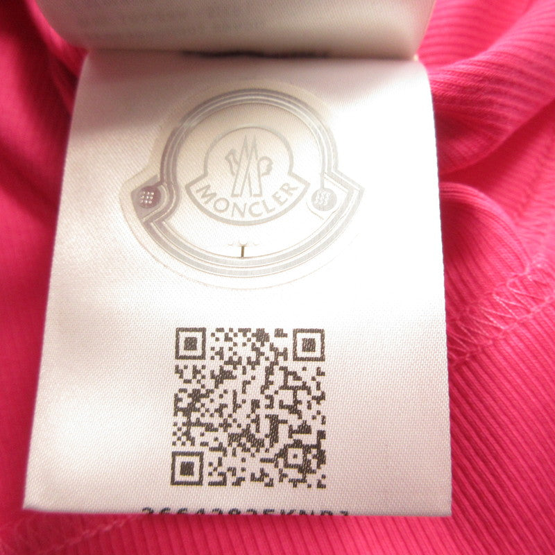 【中古】MONCLER | モンクレール CANOTTA タンクトップ I10938P00001 89A0D 国内正規品 ピンク サイズ:L