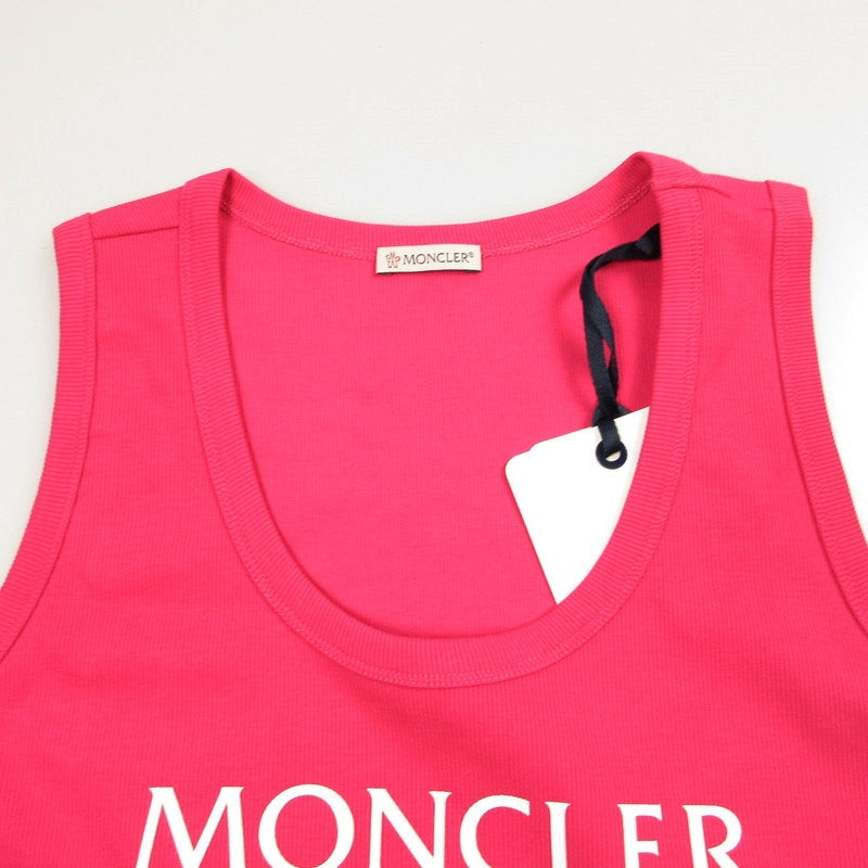 【中古】MONCLER | モンクレール CANOTTA タンクトップ I10938P00001 89A0D 国内正規品 ピンク サイズ:L