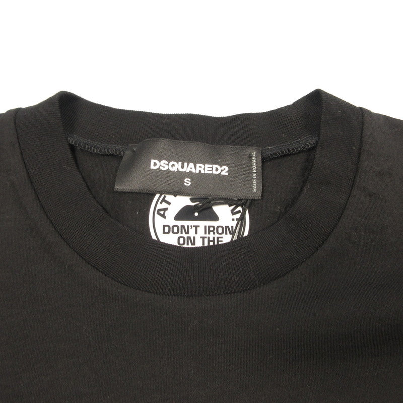 【中古】DSQUARED2 | ディースクエアード COLORFUL LOGO T-SHIRT 半袖Tシャツ S71GD1249 ブラック サイズ:S
