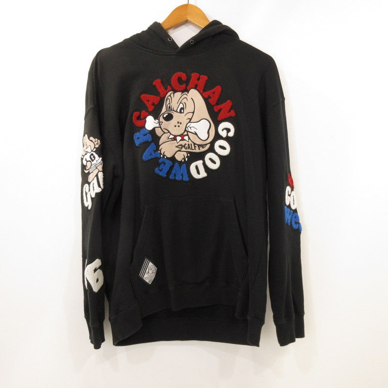 【中古】GALFY | ガルフィー 2代目わんわん大学 セットアップ 123001 ブラック サイズ:L