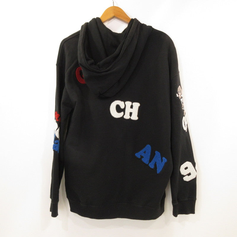 【中古】GALFY | ガルフィー 2代目わんわん大学 セットアップ 123001 ブラック サイズ:L