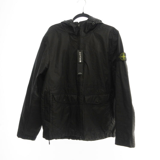 【中古】STONE ISLAND | ストーンアイランド MEMBRANA 3L TC ナイロンジャケット 801541123 国内正規品 ガーメントダイ加工 ブラック サイズ:M