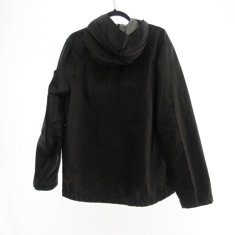 【中古】STONE ISLAND | ストーンアイランド MEMBRANA 3L TC ナイロンジャケット 801541123 国内正規品 ガーメントダイ加工 ブラック サイズ:M