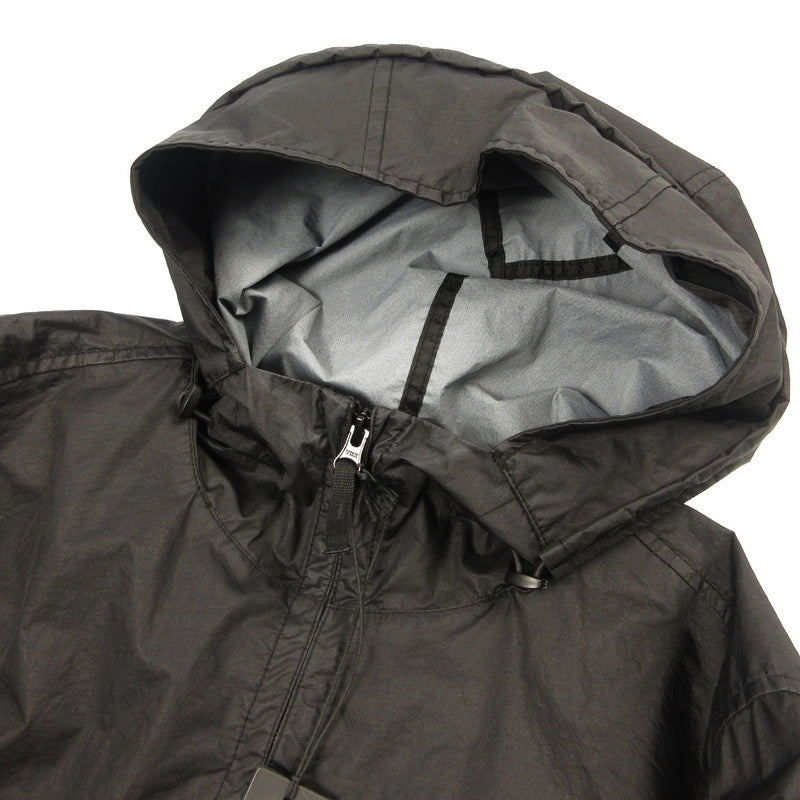 【中古】STONE ISLAND | ストーンアイランド MEMBRANA 3L TC ナイロンジャケット 801541123 国内正規品 ガーメントダイ加工 ブラック サイズ:M