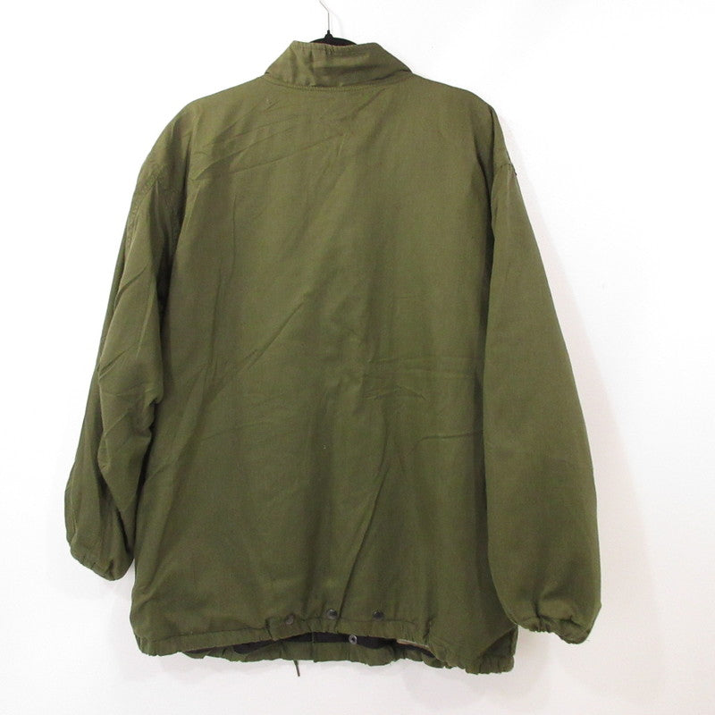 【中古】MILITARY衣料 | ミリタリーイリョウ Chemical Protective Suit ミリタリージャケット 8415-00-407-1062 U.S.ARMY オリーブ サイズ:L
