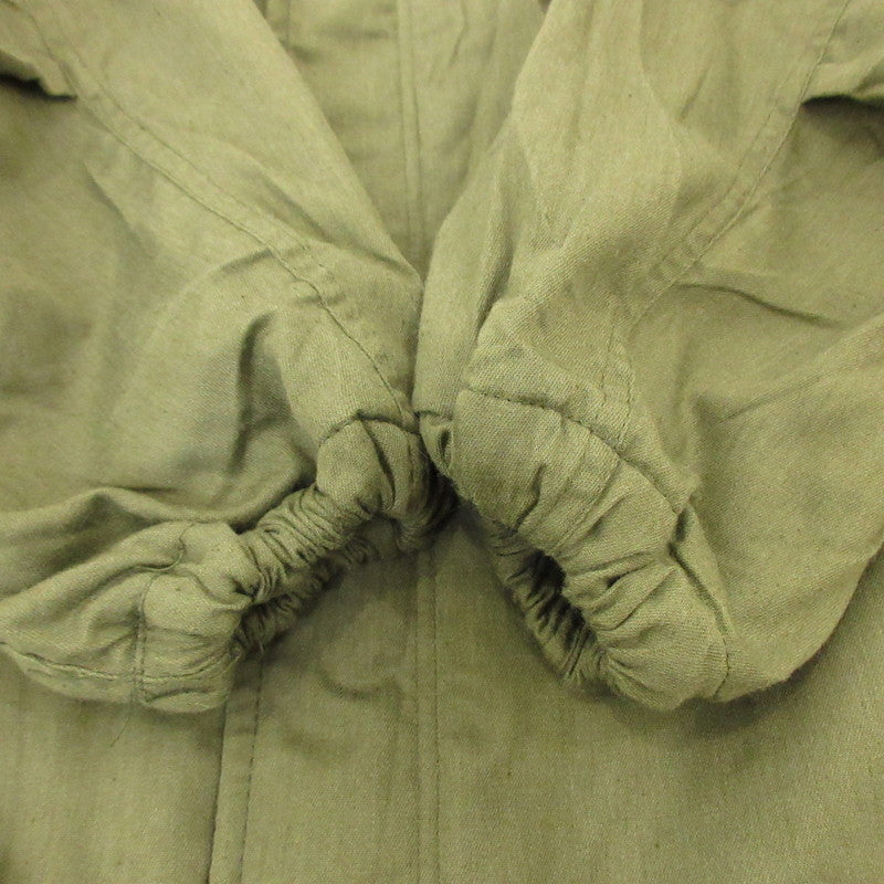 【中古】MILITARY衣料 | ミリタリーイリョウ Chemical Protective Suit ミリタリージャケット 8415-00-407-1062 U.S.ARMY オリーブ サイズ:L