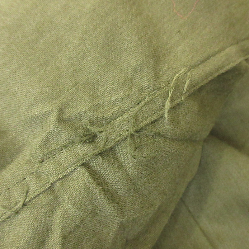 【中古】MILITARY衣料 | ミリタリーイリョウ Chemical Protective Suit ミリタリージャケット 8415-00-407-1062 U.S.ARMY オリーブ サイズ:L