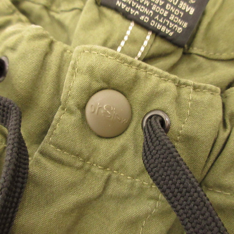 【中古】orSlow | オアスロウ EASY CARGO PANTS カーゴパンツ オリーブ サイズ:M