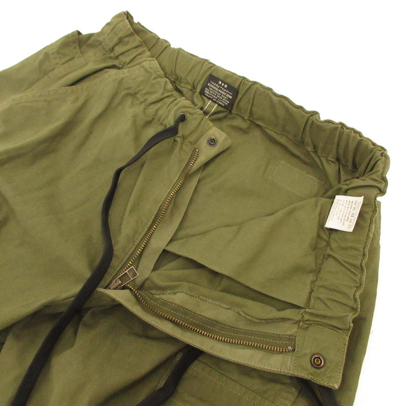 【中古】orSlow | オアスロウ EASY CARGO PANTS カーゴパンツ オリーブ サイズ:M