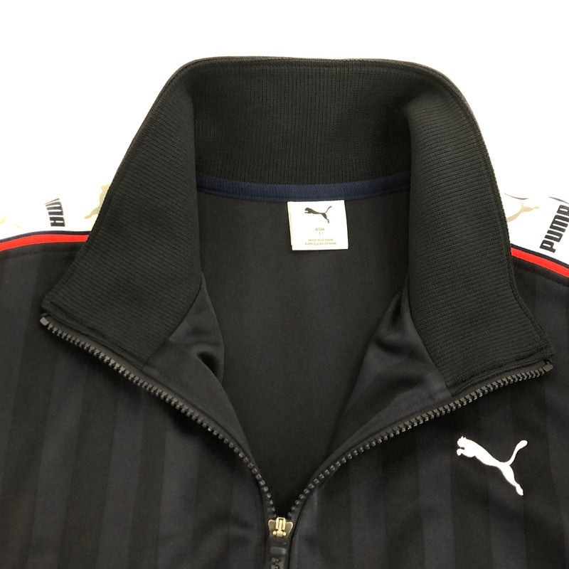 【中古】PUMA | プーマ SHADOW STRIPE セットアップ 527754-06/527755-06 2025S/S ネイビー サイズ:L