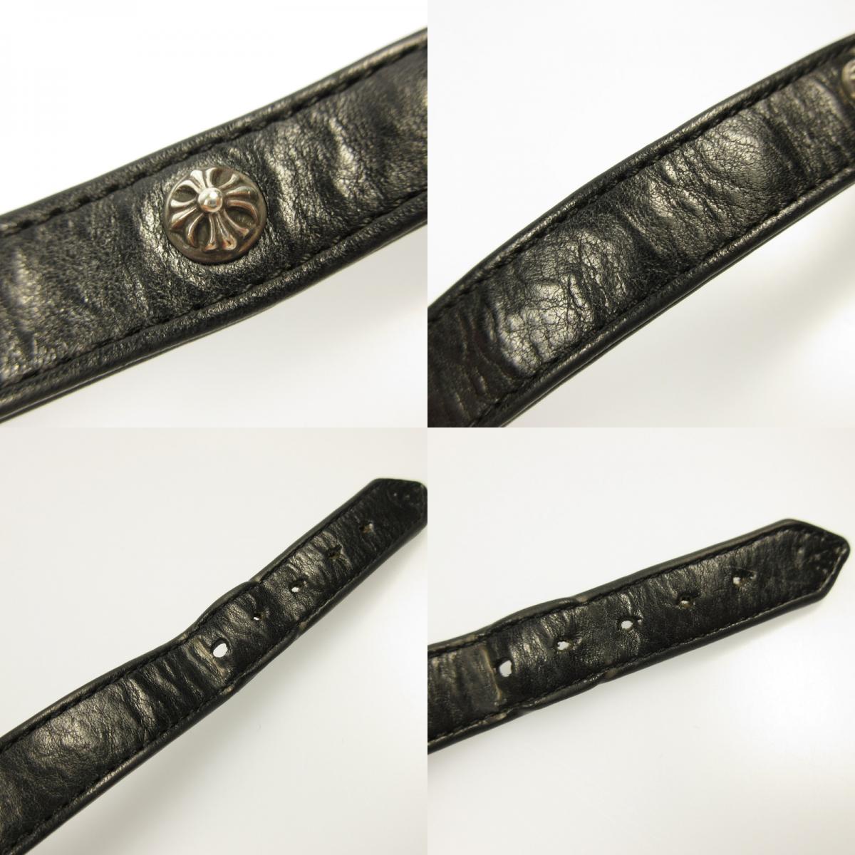 【中古】CHROME HEARTS | クロムハーツ GUNSLINGER ブレスレット ブラック