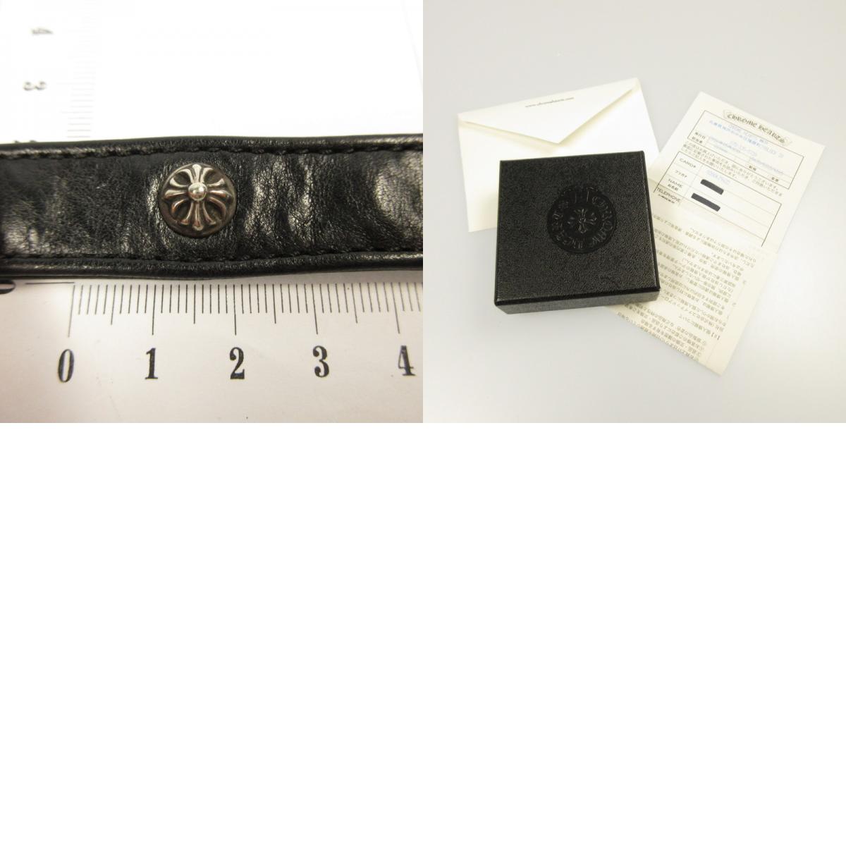 【中古】CHROME HEARTS | クロムハーツ GUNSLINGER ブレスレット ブラック