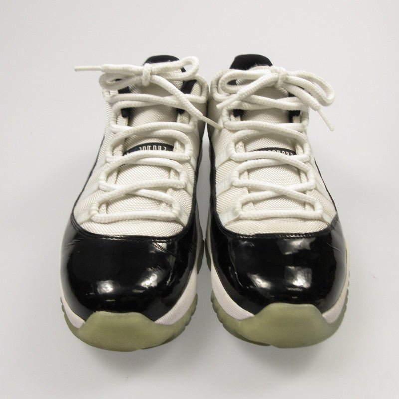 【中古】NIKE | ナイキ AIR JORDAN 11 RETRO LOW CONCORD スニーカー 528895-153 ホワイト 27cm
