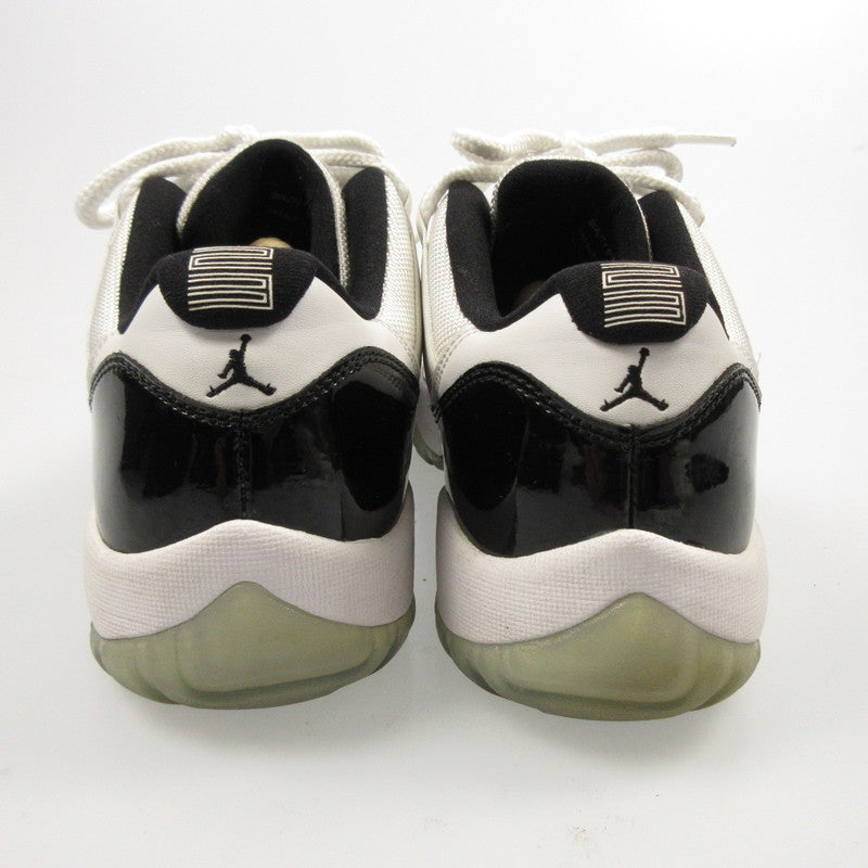 【中古】NIKE | ナイキ AIR JORDAN 11 RETRO LOW CONCORD スニーカー 528895-153 ホワイト 27cm