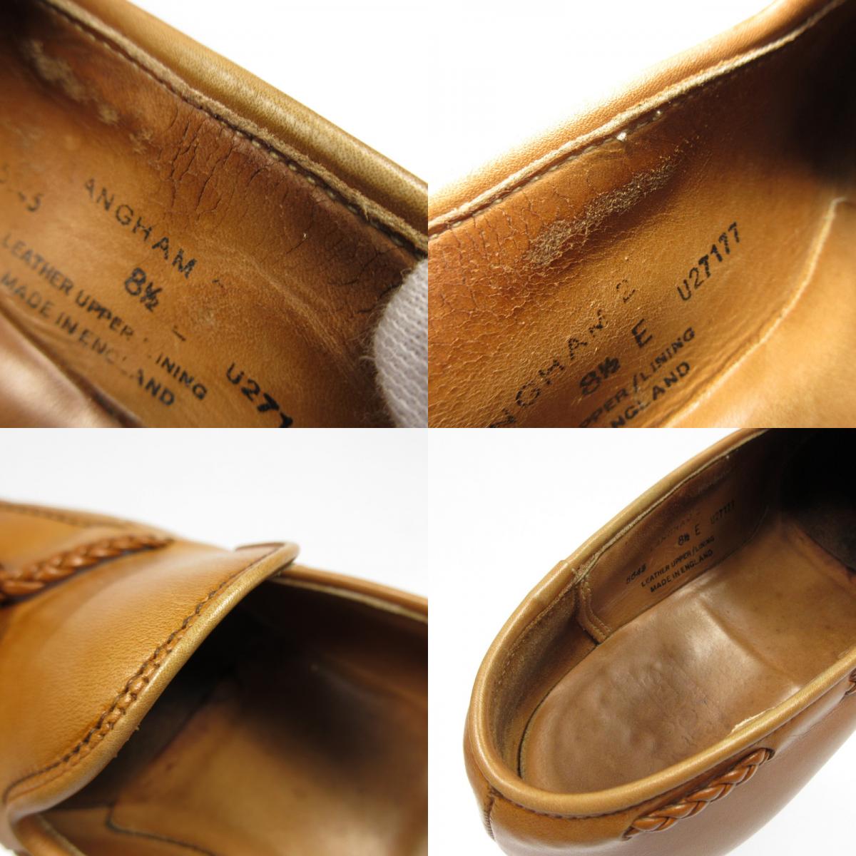 【中古】CROCKETT&JONES | クロケットアンドジョーンズ LANGHAM2 その他靴 5645 UK8.5(27.5cm程度) ブラウン