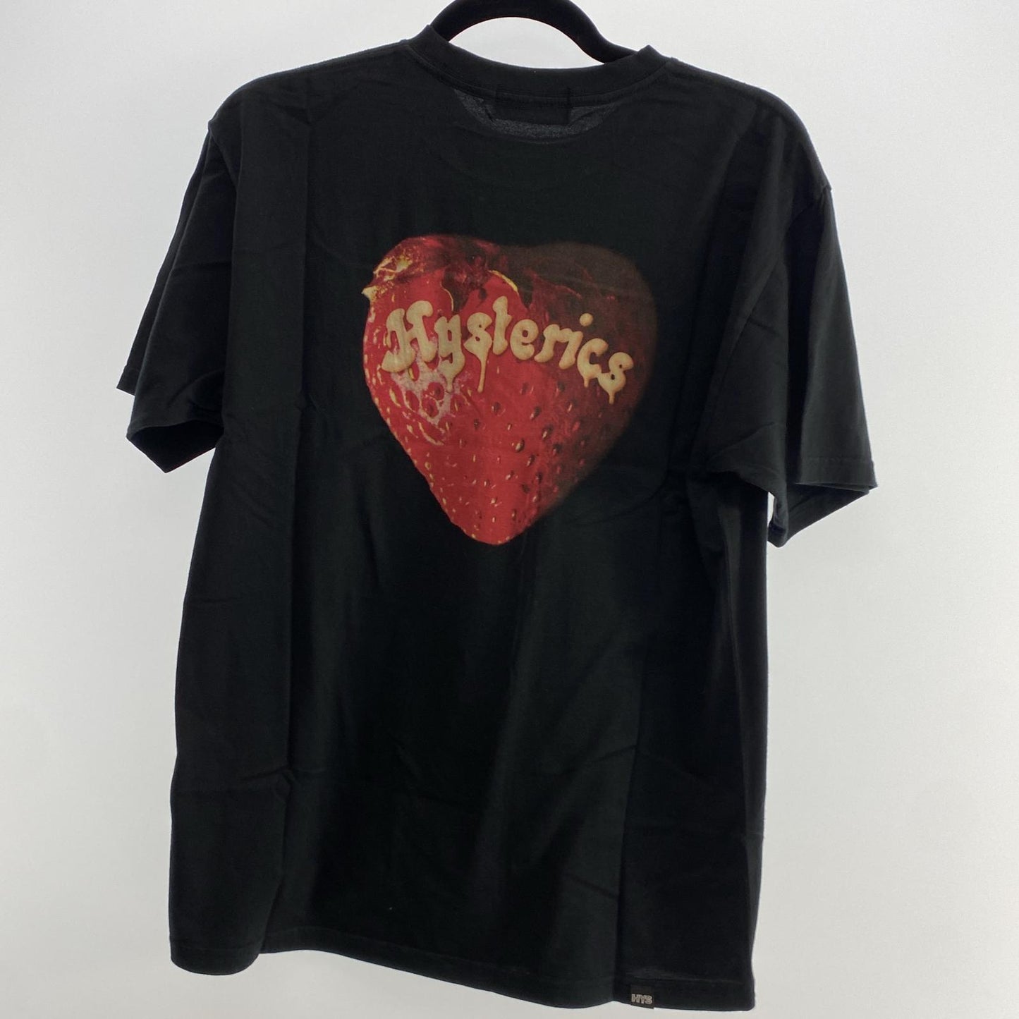 【中古】HYSTERIC GLAMOUR | ヒステリックグラマー SKULL BERRY pt T-SH 半袖Tシャツ 02222CT23 年式:2022S/S ブラック サイズ:M