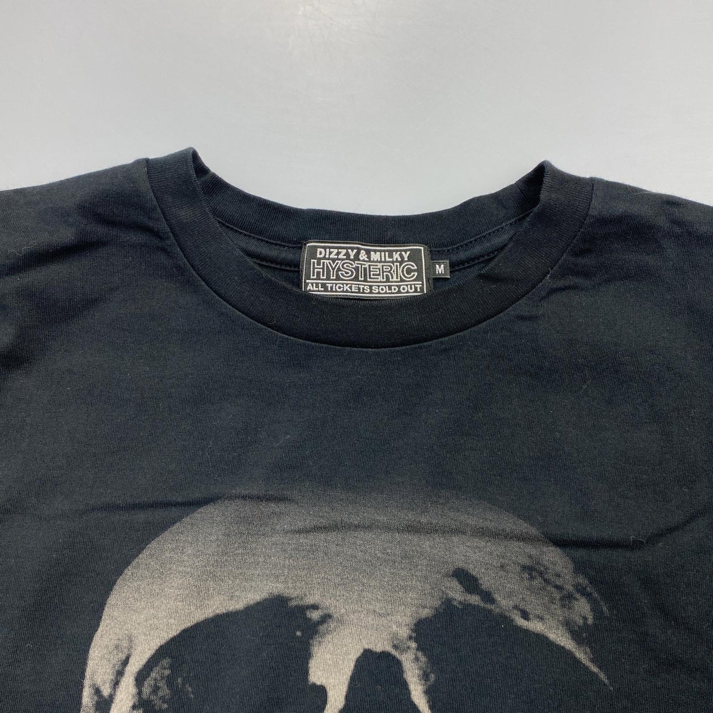 【中古】HYSTERIC GLAMOUR | ヒステリックグラマー SKULL BERRY pt T-SH 半袖Tシャツ 02222CT23 年式:2022S/S ブラック サイズ:M