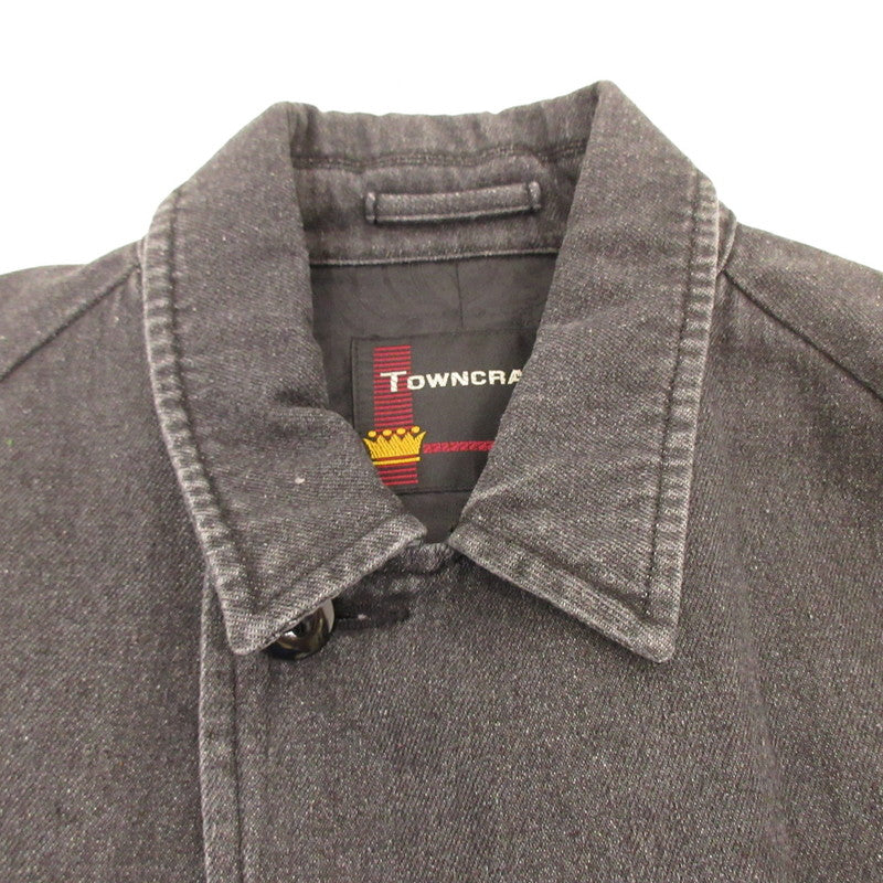 【中古】TOWN CRAFT | タウンクラフト BALMACAAN DENIM COAT その他アウター チャコールグレー サイズ:不明