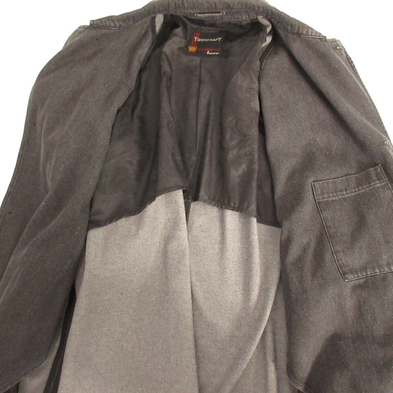 【中古】TOWN CRAFT | タウンクラフト BALMACAAN DENIM COAT その他アウター チャコールグレー サイズ:不明