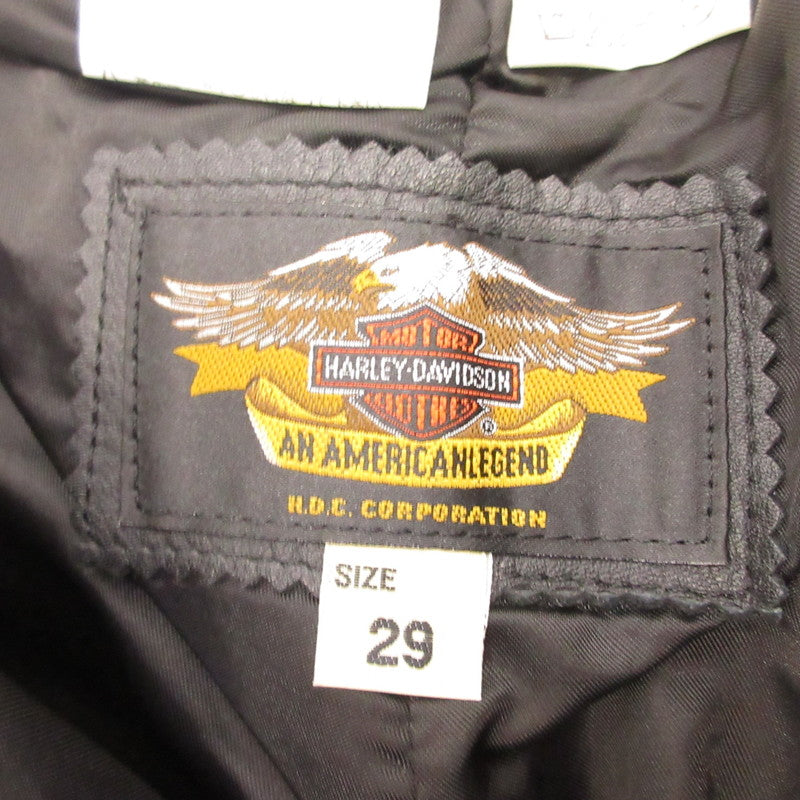【中古】HARLEY-DAVIDSON | ハーレーダビットソン パンツ 98146 ブラック サイズ:29