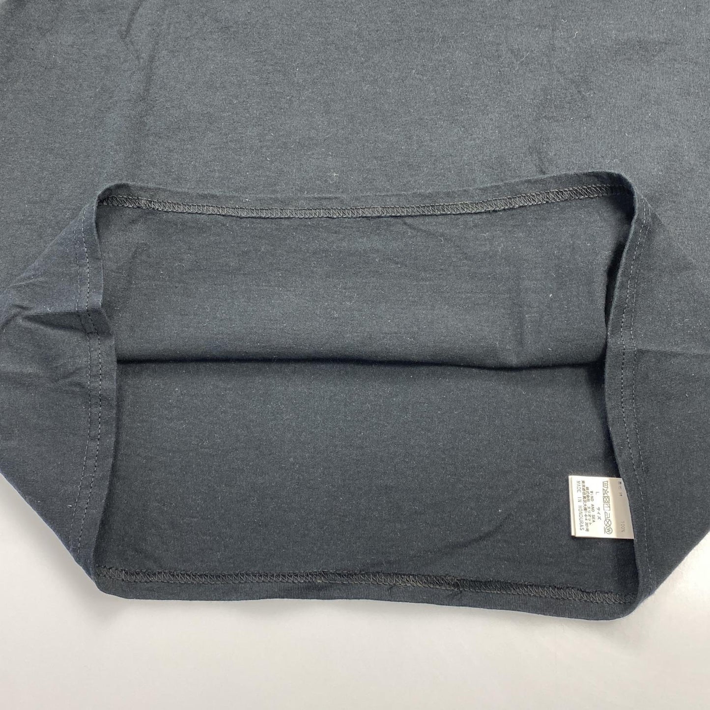 【中古】WIND AND SEA | ウィンダンシーウインダンシー 半袖Tシャツ 201ELWSN-STM01S ×NEIGHBORHOOD ブラック サイズ:L