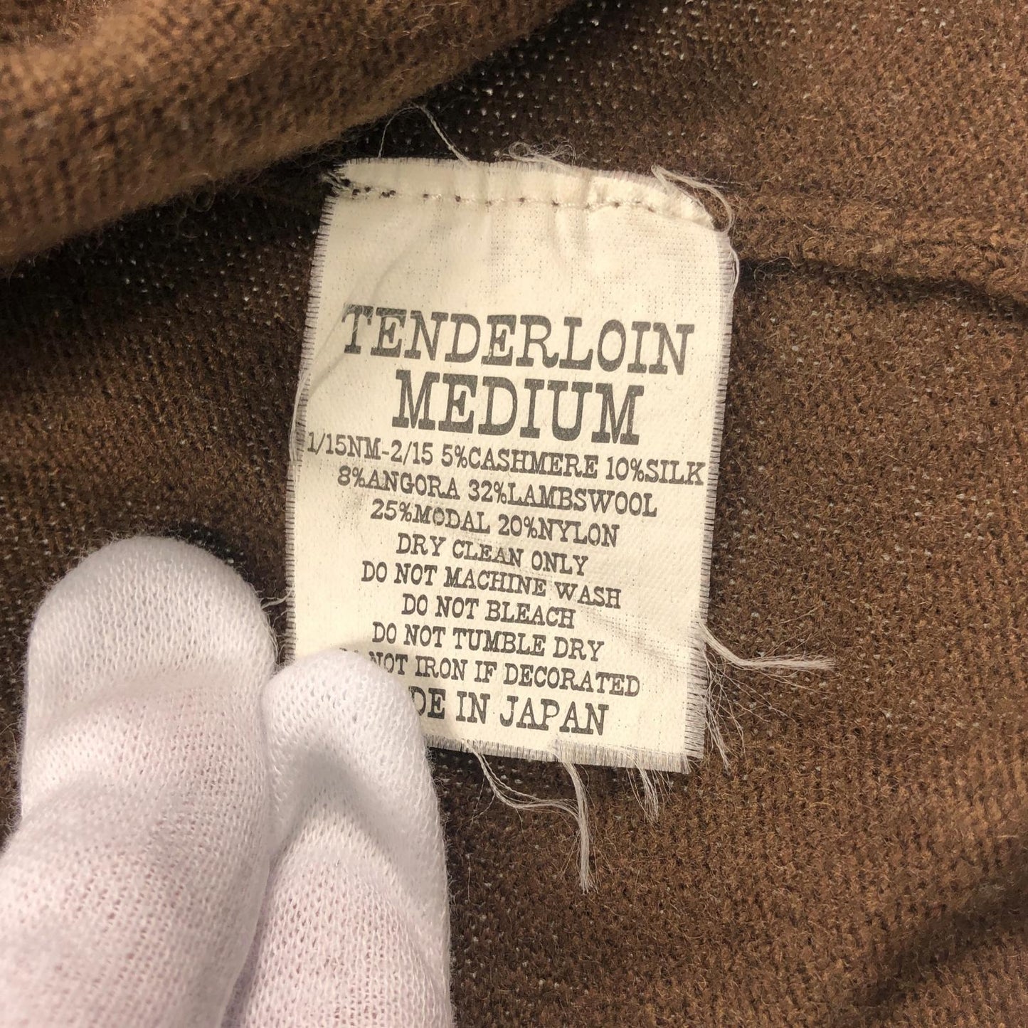【中古】TENDERLOIN | テンダーロイン T-NFL KNIT セーター 00s ブラウン サイズ:M