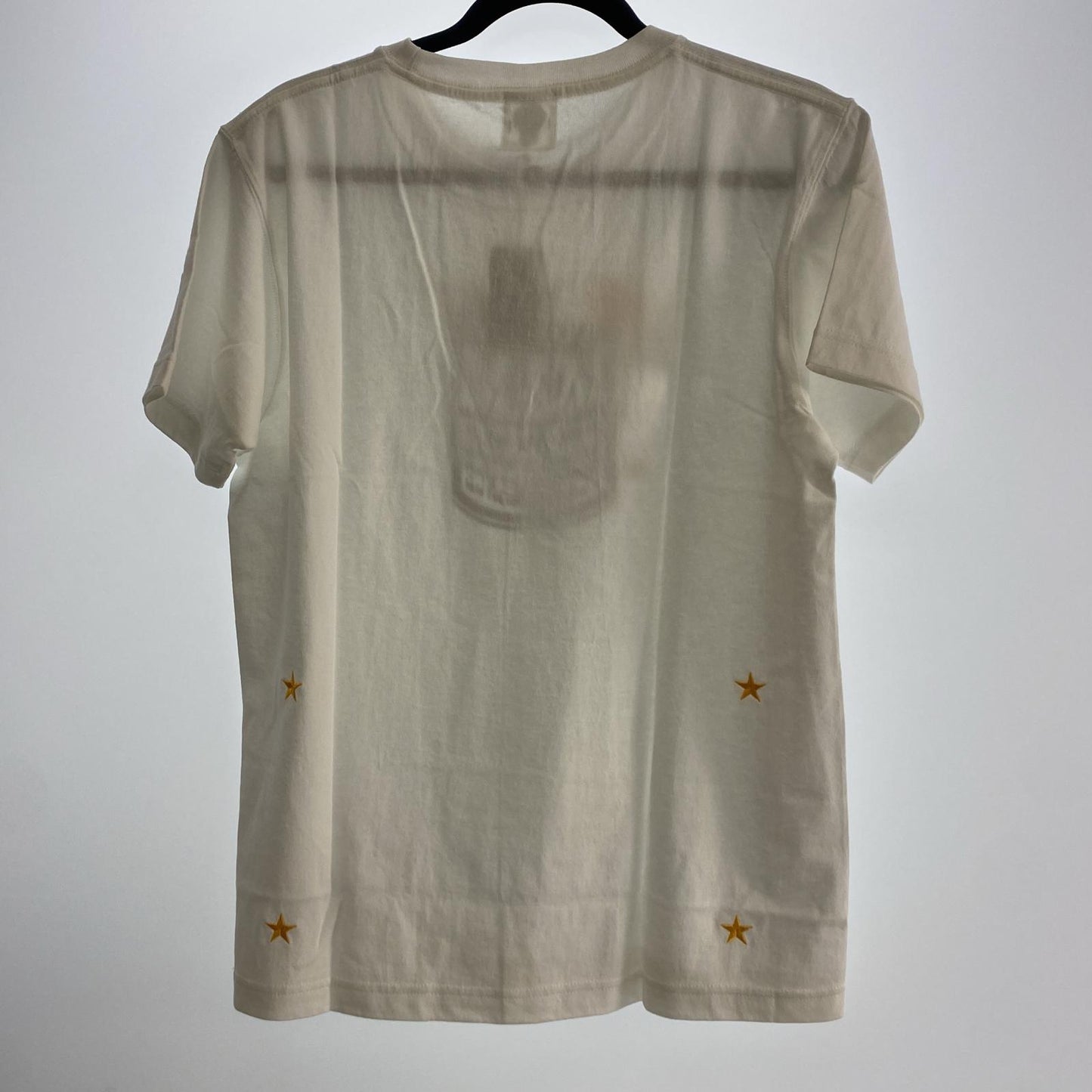 【中古】M&M CUSTOM PERFORMANCE | エムアンドエムカスタムパフォーマンス 半袖Tシャツ MHMM-02 ×MUSTARD HOTEL ホワイト サイズ:M